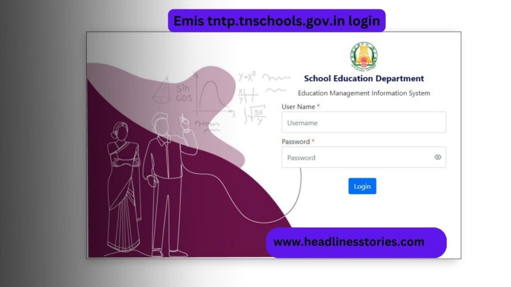 Emis tntp.tnschools.gov.in login